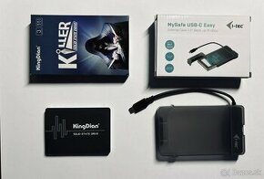P: SSD KingDian Killer S370 256GB + ext. kryt