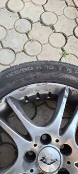 Letné 185/60 R15, 5x100, ET38 disky a pneu