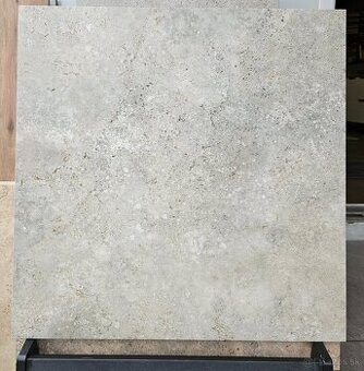 Dlažba hrubka 2cm,60x60, aj na terče, travertíno sivá