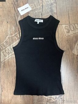 Miu Miu tielko čierne