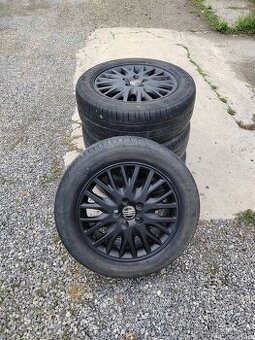 Hliníkové disky originál Volvo 5x108r16 na novo pieskované