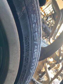Predam alu 5x112r17 obuté zimné pneu 225-45-17
