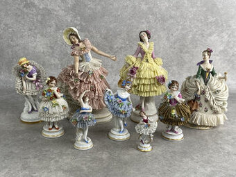 Zbierka čipkovaného porcelánu