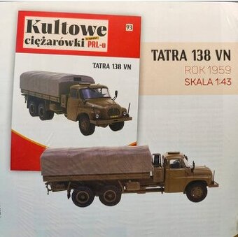 Predám TATRA 138 VN,model deagostini,1:43