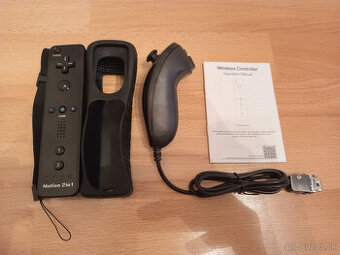 Nintendo Wii NOVÝ ovládač s Motion Plus + Nunchuck