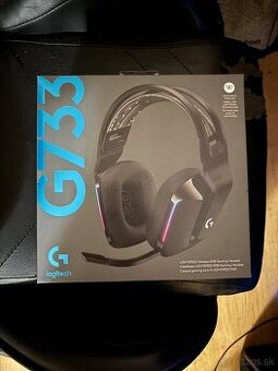 Predám herné slúchadlá Logitech G733 Lightspeed Wireless RGB - 1