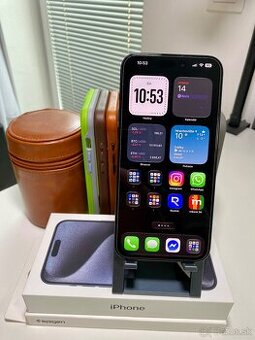 Apple iPhone 15 Pro Max 256GB Blue Titanium