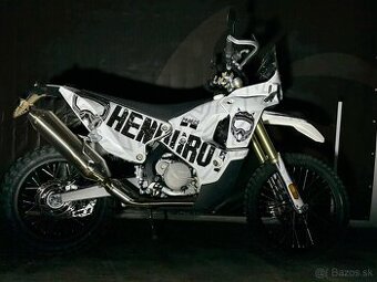 KOVE 450 rally demo motocykel HENDUROT