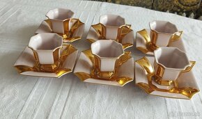 Krásný porcelán - cobalt a růžový