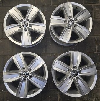 ORIGINÁL VW HLINÍKOVÉ DISKY 5x112 R16