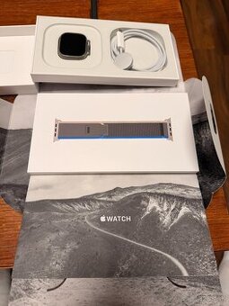 Apple Watch Ultra 49mm Titanium Blue/Gray Trail Loop S/M