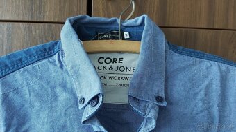 Pánska nová rifľová košeľa veľkosť M