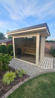Exteriérová fínska sauna - KLASIK