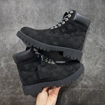 Timberland LV edícia , 2 farby čierna / hnedá