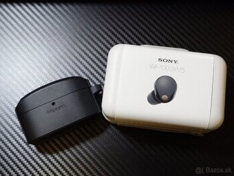 Sony WF-1000XM5 Black + Spigen puzdro (100% stav batérie)