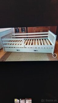 Posteľ s matracom+úložny priestor