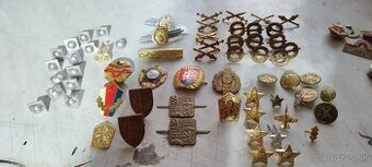 Vojenske odznaky + ine