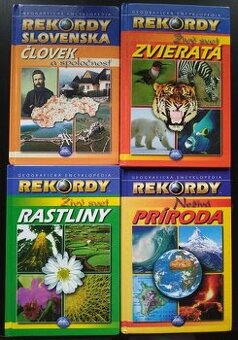 Edícia rekordy, encyklopedie príroda, človek, zviera