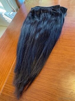 Clip in Extra husté ľudské vlasy 45 cm, 152 g