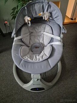 KINDERKRAFT SELECT Lehátko húpacie 2v1 Tulsy Grey, do 9kg