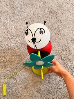 Detská nástenná lampa Lienka