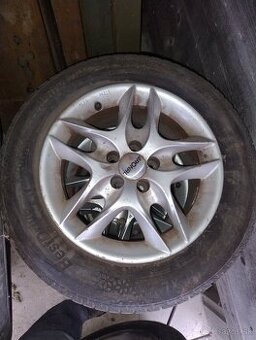 Zimne kolesa 5x100 R15 pneumatiky 195/65r15 -