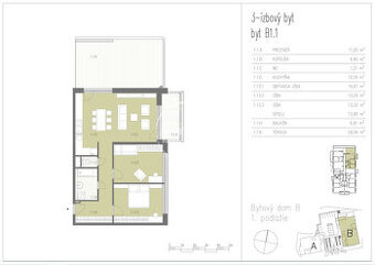 Priestranný 3i byt s veľkorysou terasou 30 m² v novostavbe