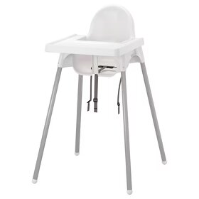IKEA Antilop detská stolička - biela