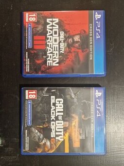Predam hry na ps4 (COD MW3/BO6)