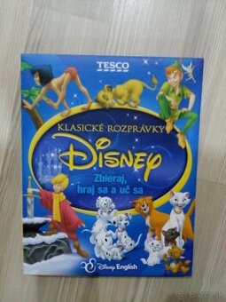 Predám knižku Tesco Disney s kartičkami