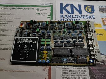Predám staré priemyselné riadiace karty (SICK, Intel, NEC)