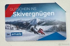 Predám voucher na skipasy do SkiAmade v hodnote 460,50€