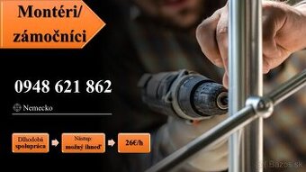 Montéri/zámočníci - Nemecko (dlhodobá spolupráca)