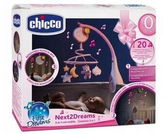 Hudobný kolotoč Chicco Next2Dreams 3v1