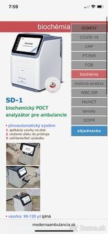 Predám POCT prístroj SD-1 na vyšetrenie krvi v ambulancii