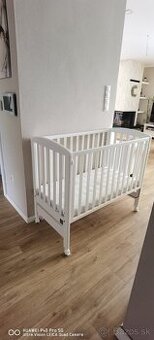 Postieľka Ital baby s polohovatelnou bočnicou