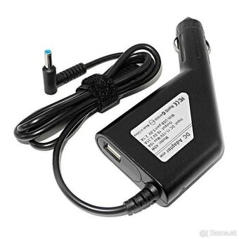 HP nabíjačka na notebook do 12V autozásuvky, 45W