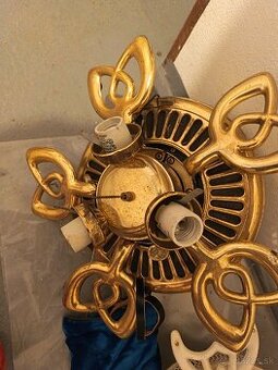 Starožitné stropné ventilátory – kovové, retro dizajn ()