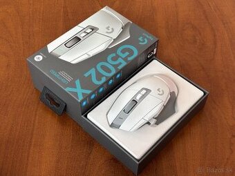Herná Myš Logitech G502X Lightspeed White + Záruka