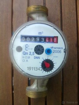 vodomer na studenu vodu