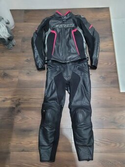 DAINESE pravá koža, bunda na motorku, veľkosť 46.