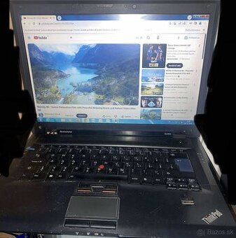 Predám notebook lenovo thinkpad sl500 win xp win 7 2jadro