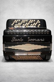 Italský knoflíkový akordeon Paolo Soprani