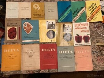 Lekárske, zdravotné, diétne knihy