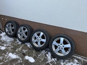 Disky + pneumatiky 205/55 r16 5x112 škoda octavia