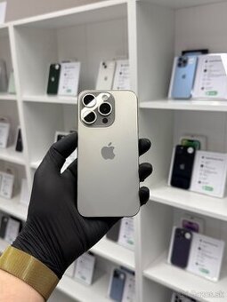 ZÁRUKA 2 ROKY /  Apple iPhone 15 Pro 512GB Natural Titanium