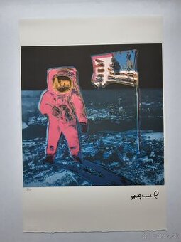 Andy Warhol  –  Moonwalk