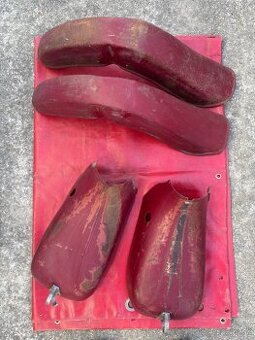 Jawa pionier vrchné prsíčka a predný blatník