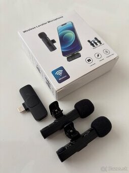 Bezdrôtové lavalier mikrofóny pre iOS