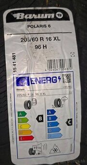 Zimné pneu Barum 205/60 R 16 XL 96 H